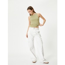 Koton Bisiklet Yaka Atlet Slim Fit