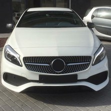 Dmb Mercedes W176 Diamond Ön Panjur Izgara Seti Krom-Siyah 2013-2018 Arası