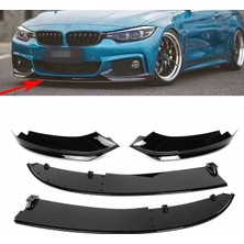 Dmb Bmw F32 Ön Tampon Altı Lip M-Performane Pianoblack 2014-2020 Arası