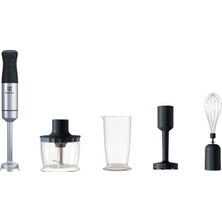 Modern E5HB2-8SS Blender Set, 1000 W, Turbo Fonksiyonlu, Paslanmaz Çelik, Çok Yönlü Aksesuar Seti T