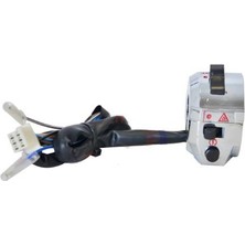 Motobir Sağ Kumanda Komple Krom Mondial  Cg Agk 100 Uag Mg Ugk