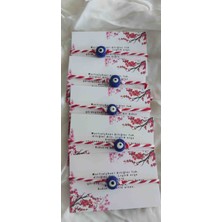 Huayen Atelier Cam Nazar Boncuklu Marteniçka Bileklik 5 Adet