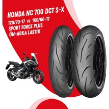 Mitas Honda Nc 700 Dct S-X Mitas Sport Force + Lastik Takımı