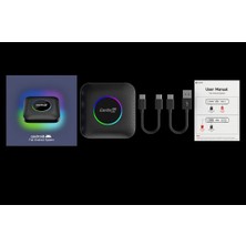 Carlinkit Tbox Max Android 13.0 Kablosuz Carplay Multimedya Ambient Video Kutusu Y.tube, Netflix, Disney, Prime, Bein Connect Tod, Ip Tv 4gb Ram