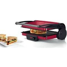 Kırmızı TCG4104 Tost Makinesi 2000W 6+ 5 Kademeli 2 Yıl Resmi Distribütör Garantili Tek Yönlü 1501