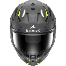 Shark Skwal I3 Linik Mat Nardo Gri Neon Sarı Kask