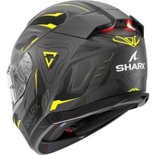 Shark Skwal I3 Linik Mat Nardo Gri Neon Sarı Kask