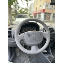 Hyundai Accent Uyumlu Admira Araca Özel Direksiyon Kılıfı Gri