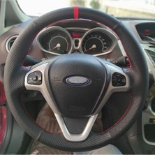 İmza Ford Fiesta 2009-2015 Uyumlu Araca Özel Direksiyon Kılıfı (Aracınızın Direksiyonuyla Teyit Ediniz)