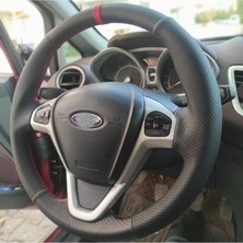 İmza Ford Fiesta 2009-2015 Uyumlu Araca Özel Direksiyon Kılıfı (Aracınızın Direksiyonuyla Teyit Ediniz)