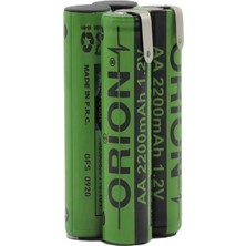 Orion 4.8V 2200MAH Ni-Mh Aa Şarjlı Vidalama Pili-Erpilsan