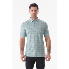 FullaModa Baskılı Polo Yaka T-Shirt