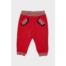 BG Baby Kız Bebek Kırmızı Eşofman Altı 23PfwBG2202