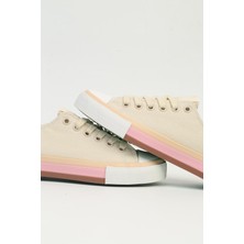 Benetton Benetton® Ithal Bej Kadın Spor Ayakkabı BNI-10031