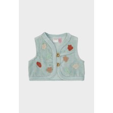 Layette Kız Bebek Yeşil Yelek 22FW0LT7701