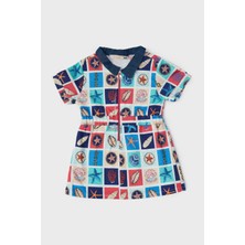 BG Baby BG Store Kız Bebek Desenli Elbise