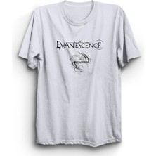 The Fame Evanescence, Minimal Logo, Rock Metal Müzik Grubu Tişörtü