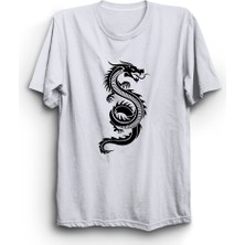 The Fame Ejderha, Dragon, Black Design Tişört