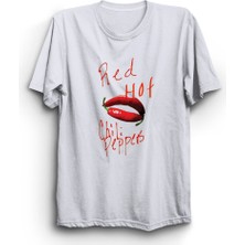 The Fame Red Hot Chili Peppers, Pepper Lips, Rock Metal Müzik Grubu Tişörtü