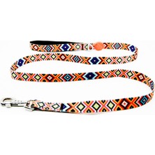 Tailpetz Kedi Köpek Sevk & Gezdirme Kayışı ETHNIC 130x2cm