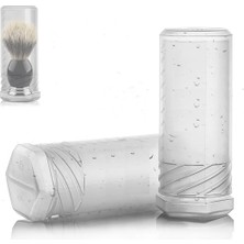 Cdwishbest Yeni Tıraş Fırçası Seyahat Çantası Tutucu Plastik Tüp Fırça Saklama Kutuları Çoğu Tıraş Fırçasına Uygun (Fırça Dahil Değildir) (Yurt Dışından)