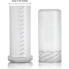 Cdwishbest Yeni Tıraş Fırçası Seyahat Çantası Tutucu Plastik Tüp Fırça Saklama Kutuları Çoğu Tıraş Fırçasına Uygun (Fırça Dahil Değildir) (Yurt Dışından)