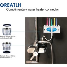 Cdwishbest 1 Takım Dsc Musluk Oral Irrigator Su Jeti Temizleme Diş Pensesinde Diş Irrigator Ipi Diş Temizleyici Diş Enstrüman (Yurt Dışından)