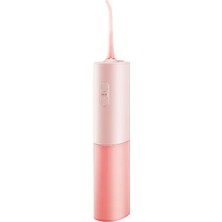 Cdwishbest Yeşil Stil Oral Irrigator USB Şarj Edilebilir Diş Duşu Taşınabilir Diş Su Jeti 300ML Su Deposu Su Geçirmez Diş Temizleyici (Yurt Dışından)