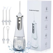 Cdwishbest Beyaz Stil Drıyau Taşınabilir Oral Irrigator Diş Duşu Diş Jet Araçları Seçim Temizleme Diş 350 ml 5 Nozullar Ağız Yıkama Makinesi Ipi (Yurt Dışından)