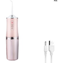 Cdwishbest C02 Stili Oral Irrigator USB Şarj Edilebilir Diş Duşu Diş Su Jeti 220 ml Su Deposu Ipx7 Su Geçirmez Diş Temizleyici (Yurt Dışından)