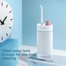 Cdwishbest Gri Tarzı Dr.beı Gf3 Oral Irrigator Su Flosser Akülü Diş Su Jeti Taşınabilir Şarj Edilebilir Su Geçirmez 3 Mod Diş Temizleyici (Yurt Dışından)