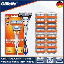 Cdwishbest 4 Bıçaklı Stil Gillette Fusioaving Makinesi Emniyetli Jilet Tutucu Yüz Tıraş Makinesi Kasetleri Tıraş Sakal Kılıfı Değiştirilebilir Bıçaklar ile Erkekler Için Sıcak (Yurt Dışından)