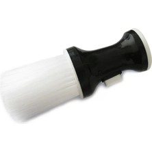 Cdwishbest Siyah Stil Berber Yumuşak Saç Fırçası Boyun Duster Pudra Fırçaları Yüksek Plastik Kesme Saç Temizleme Fırçası Kuaförlük Salonu Berber Fırçası (Yurt Dışından)