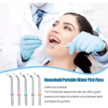 Cdwishbest Turuncu Tarzı Su Toplama Ipi Oral Irrigator Taşınabilir Waterpulsed Gumline Yıkama Araçları Artefakt Çok Fonksiyonlu Ağız Yıkama Ipuçları Fırça (Yurt Dışından)