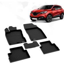 Nova Krom Renault Kadjar 4d Havuzlu Paspas A+Kalite