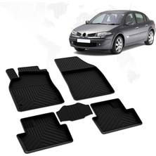 Nova Krom Renault Megane 2 Sd 4d Havuzlu Paspas 2002-2008 A+Kalite