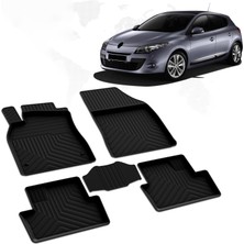 Nova Krom Renault Megane 3 4d Havuzlu Paspas 2010-2016 A+Kalite