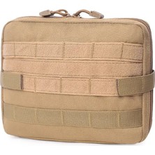 Haki-Taktik Molle Kese Askeri Tıbbi Edc Emt Ilk Yardım Çantası Acil Durum Paketi 1000D Naylon Avcılık Yürüyüş Kemer Çantaları Su Geçirmez (Yurt Dışından)