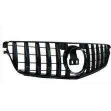 Auto Gp  Mercedes W204 Gtr Ön Panjur Izgara Seti Siyah 2007-2013 C Serisi