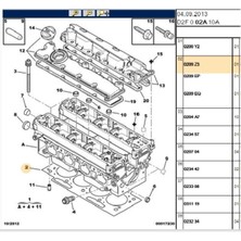 Psa Silindir Kapak Contası EW10 85,00MM 206 307 308 406 407 607 806 807 C4 C5 (0209Z3)