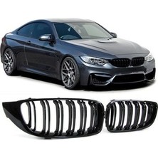 Dmb Bmw F32-F33 Ön Böbrek Panjur Pianoblack 2013+ M4 Çift Tırnak