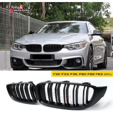 Dmb Bmw F32-F33 Ön Böbrek Panjur Pianoblack 2013+ M4 Çift Tırnak