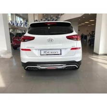 Auto Gp  Hyundai Tucson Arka Tampon Koruması Difüzör 2018-2021