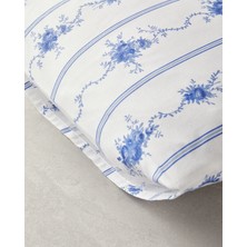English Home Flower Line 2'li Yastık Kılıfı Mavi