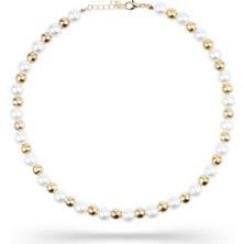 Nuva Atelier Pearl Gold Kolye