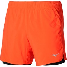 Mizuno Core 5.5 2ın1 Erkek Şort Turuncu