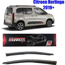 Sunplex Citroen Berlingo Mugen Cam Rüzgarlığı 2019 Sonrası 2'li Sunplex