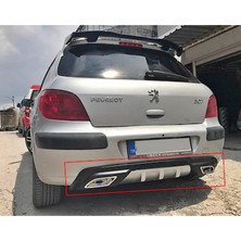 Niken Peugeot 307 Uyumlu Üniversal Difüzör Gri 2001 ve Sonrası Modeller