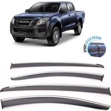 Sunplex Isuzu Dmax Kromlu Cam Rüzgarlığı 2007-2017 Arası Sunplex