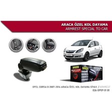 Niken Opel Corsa D Araca Özel Kol Dayama Kolçak 2007-2014 Arası Niken